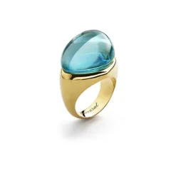 Vessière Cristaux Bijoux|Bagues Cristal|Galea bague turquoise baccarat