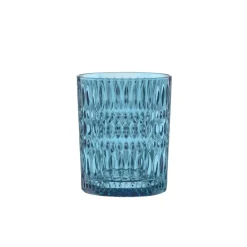 Vessière Cristaux Verre À Whisky|Verre En Cristal Taillé|Gobelet Ethno bleu Nachtmann X2