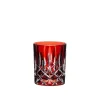 Vessière Cristaux Verre À Whisky|Verre En Cristal Taillé|Gobelet Laudon rouge Riedel