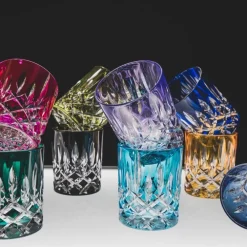 Vessière Cristaux Verre À Whisky|Verre Cristal Couleur|Gobelet Laudon vert Riedel
