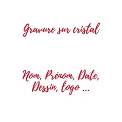 Vessière Cristaux Coffrets Verres Cristal|Verre Cristal Couleur|Gravure sur cristal