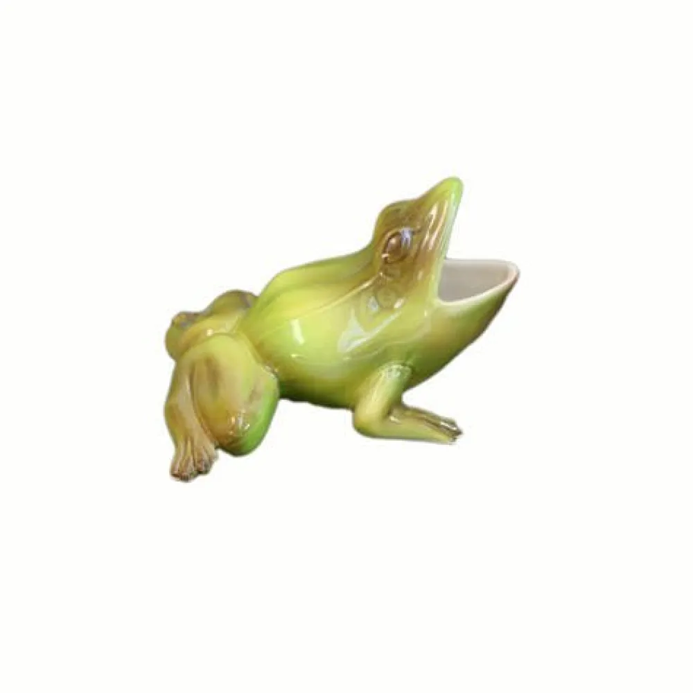Vessière Cristaux Lunéville|Grenouille mm barbotine