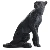 Vessière Cristaux Animaux Cristal|Guépard noir j.f leroy daum