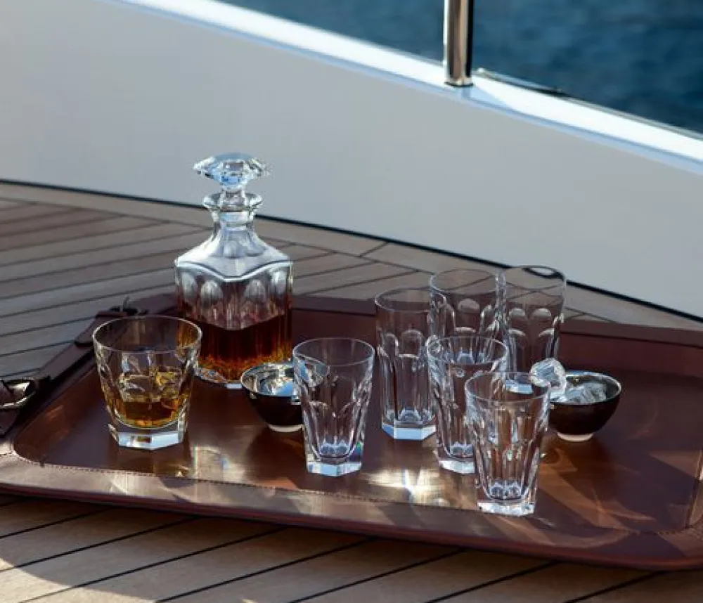 Vessière Cristaux Art De La Table|Carafes Cristal Taillé|Harcourt 1841 flacon à whisky