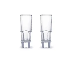 Vessière Cristaux Art De La Table|Coffrets Verres Cristal|Harcourt abysse vodka verre x2 baccarat