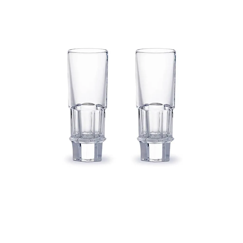 Vessière Cristaux Art De La Table|Coffrets Verres Cristal|Harcourt abysse vodka verre x2 baccarat
