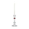 Vessière Cristaux Coupes, Coupelles Et Photophores|Photophores, Bougeoirs Cristal|Harcourt bougeoir rouge Baccarat