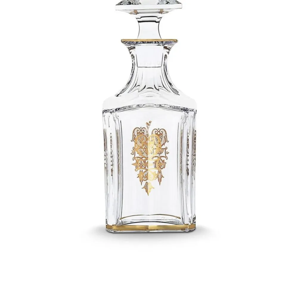 Vessière Cristaux Art De La Table|Carafes Cristal Daum Baccarat Lalique|Harcourt empire flacon à whisky baccarat