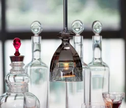 Vessière Cristaux Luminaires|Suspensions Cristal|Harcourt hic suspension baccarat