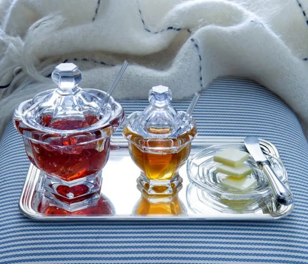 Vessière Cristaux Art De La Table|Accessoires Table Cristal|Harcourt missouri confiturier baccarat