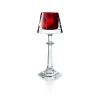 Vessière Cristaux Coupes, Coupelles Et Photophores|Photophores, Bougeoirs Cristal|Harcourt my fire bougeoir rouge baccarat