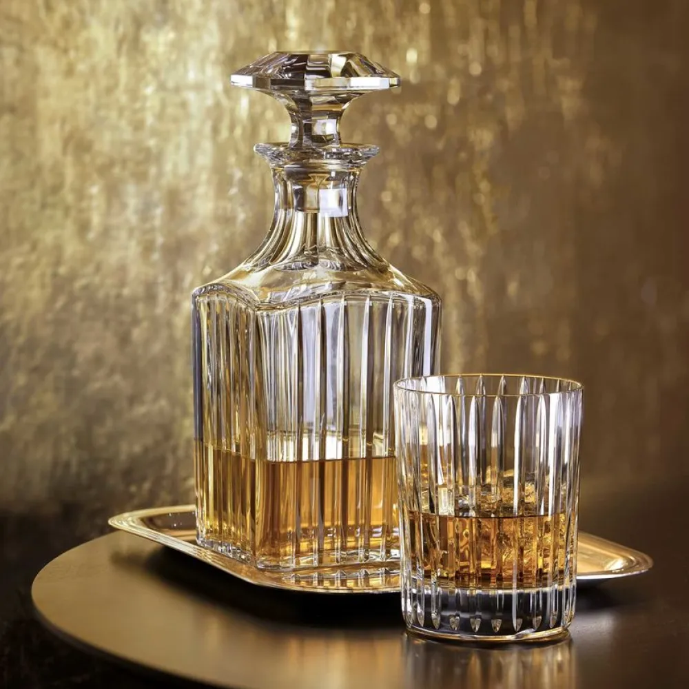 Vessière Cristaux Art De La Table|Carafes Cristal Daum Baccarat Lalique|Harmonie flacon whisky baccarat