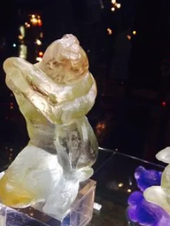 Vessière Cristaux Editions D’Art|Sculptures Cristal|La petite muse daum mangaud lasseigne