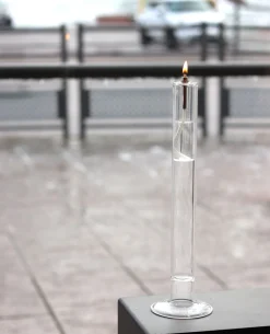 Vessière Cristaux Coupes, Coupelles Et Photophores|Lampes Cristal|Lampe à huile cierge verre