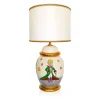 Vessière Cristaux Lampes|Lampes Cristal|Lampe © Petit Prince™ et le renard Émaux de Longwy