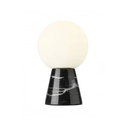 Vessière Cristaux Lampes Cristal|Lampe Carrara marbre noir Villeroy & Boch