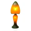 Vessière Cristaux Luminaires|Lampes Pâte De Verre|Lampe champignon pâte de verre 012 retro