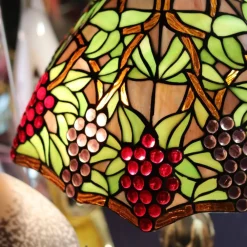 Vessière Cristaux Lampes Pâte De Verre|Lampes Cristal|Lampe en verre vitrail n°1