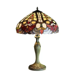 Vessière Cristaux Lampes Pâte De Verre|Luminaires|Lampe en verre vitrail n°6