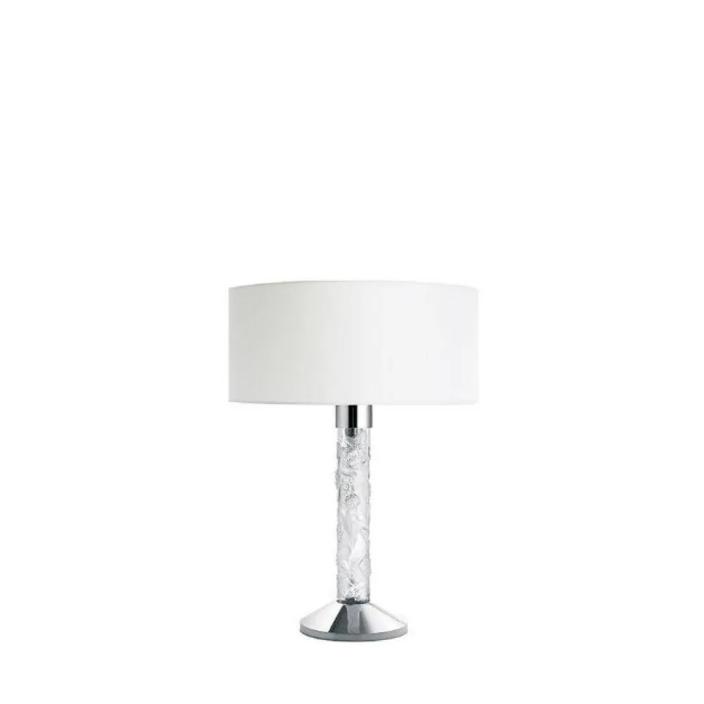 Vessière Cristaux Luminaires|Lampes Cristal|Lampe faunes lalique