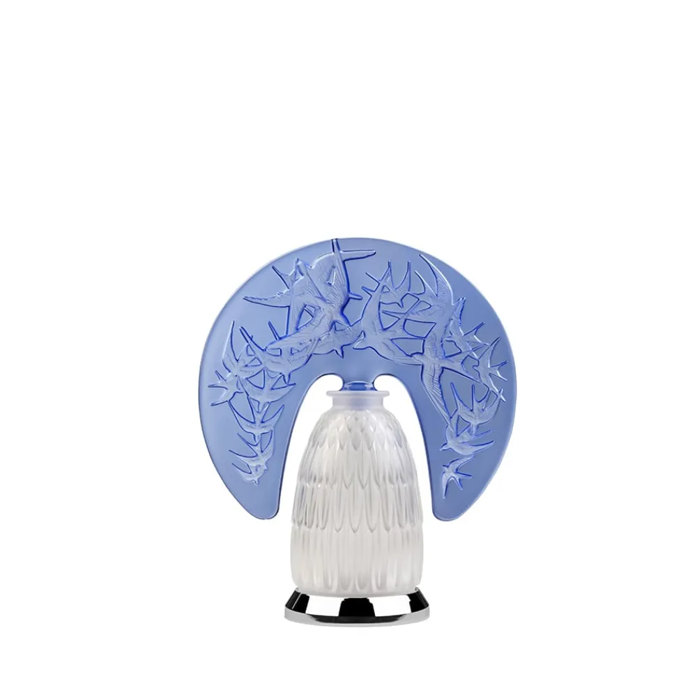 Vessière Cristaux Luminaires|Lampes Cristal|Lampe hirondelles lalique