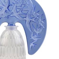 Vessière Cristaux Luminaires|Lampes Cristal|Lampe hirondelles lalique