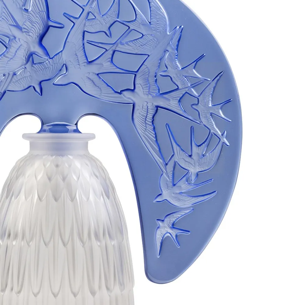 Vessière Cristaux Luminaires|Lampes Cristal|Lampe hirondelles lalique