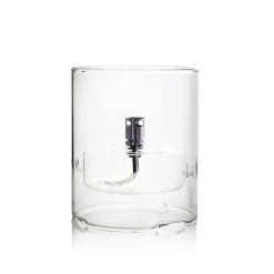 Vessière Cristaux Coupes, Coupelles Et Photophores|Lampes Cristal|Lampe huile galet photophore verre