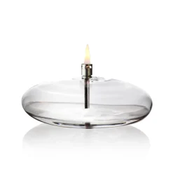 Vessière Cristaux Photophores, Bougeoirs Cristal|Lampes Cristal|Lampe huile galet verre mm