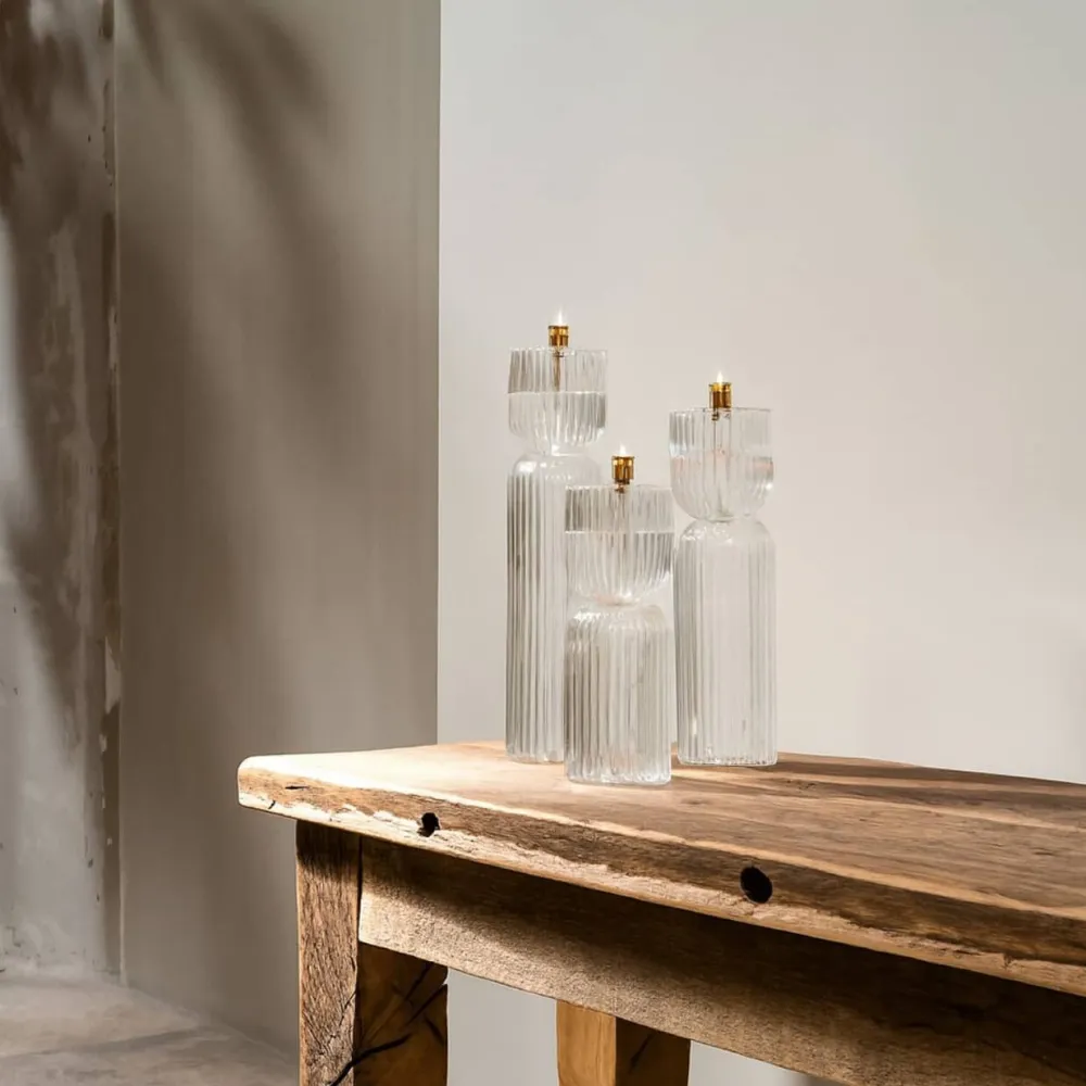Vessière Cristaux Coupes, Coupelles Et Photophores|Lampes Cristal|Lampe huile Ribelle