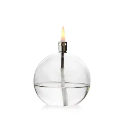 Vessière Cristaux Photophores, Bougeoirs Cristal|Coupes, Coupelles Et Photophores|Lampe huile sphère verre mm