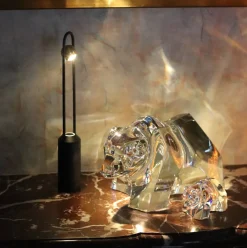 Vessière Cristaux Lampes Cristal|Lampe minimal – mise en lumière Newdes