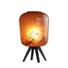 Vessière Cristaux Luminaires|Lampes Cristal|Lampe noord en verre rouge