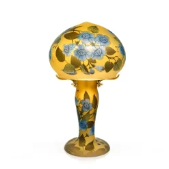 Vessière Cristaux Luminaires|Lampes Pâte De Verre|Lampe pâte de verre art nouveau n°9 Tip Gallé