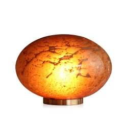 Vessière Cristaux Luminaires|Lampes Cristal|Lampe spendor en verre rouge