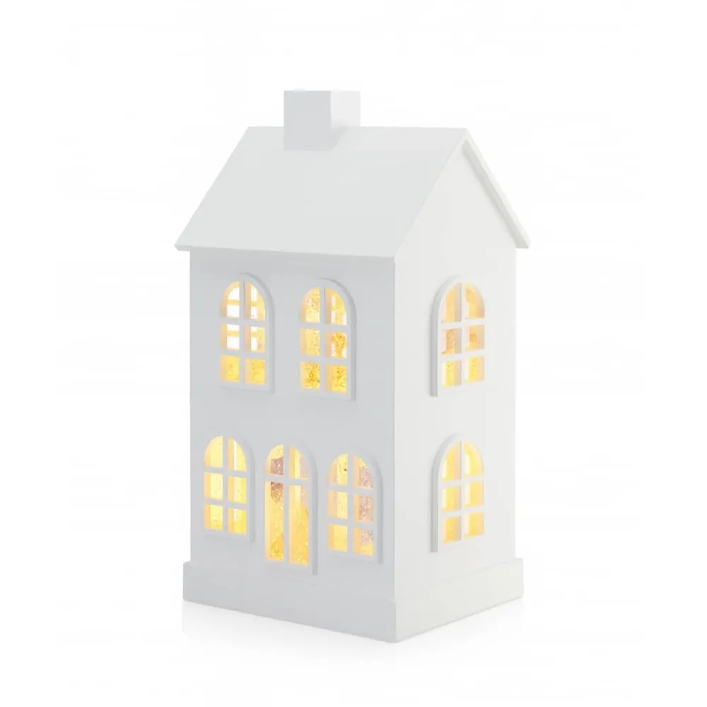 Vessière Cristaux Décoration|Lampes Cristal|Lampe Un Noël à la maison blanc