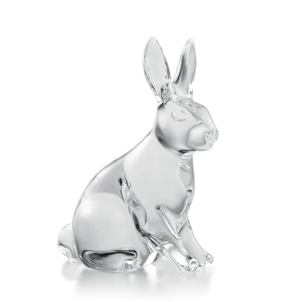 Vessière Cristaux Bestiaire|Animaux Cristal|Lapin horoscope cristal Baccarat