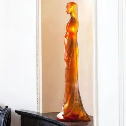 Vessière Cristaux Editions D’Art|Sculptures Cristal|Le lys d’eau daum deville-chabrolle