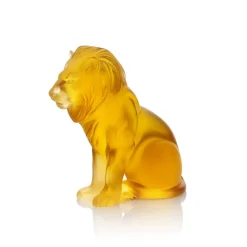 Vessière Cristaux Bestiaire|Animaux Cristal|Lion bamara lalique