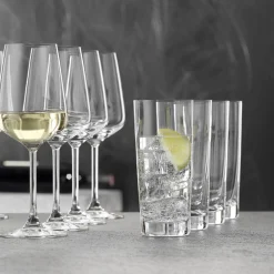 Vessière Cristaux Art De La Table|Coffrets Verres Cristal|Longdrink classic x6 nachtmann