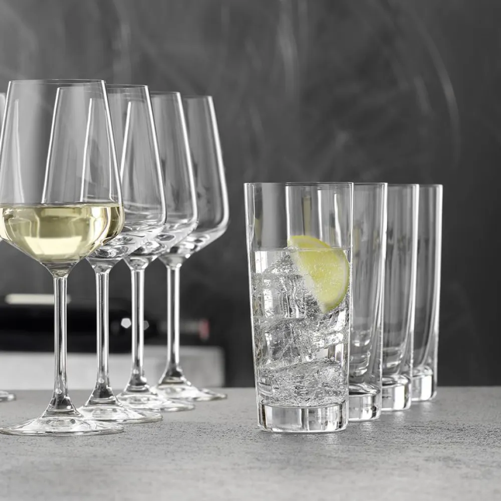 Vessière Cristaux Art De La Table|Coffrets Verres Cristal|Longdrink classic x6 nachtmann