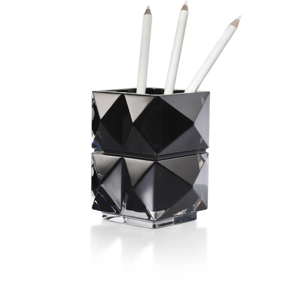 Vessière Cristaux Vases Cristal Clair|Vide-Poches Cristal|Louxor porte-crayon Baccarat