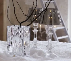 Vessière Cristaux Vases Cristal Clair|Vases|Louxor vase diamant baccarat