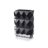 Vessière Cristaux Vases|Vases Cristal Couleur|Louxor vase diamant noir Baccarat