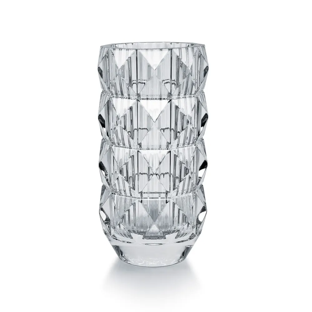 Vessière Cristaux Vases|Vases Cristal Clair|Louxor vase rond XL Baccarat