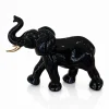 Vessière Cristaux Faïence De Longwy|Animaux|Éléphant chargeant uni Émaux de Longwy
