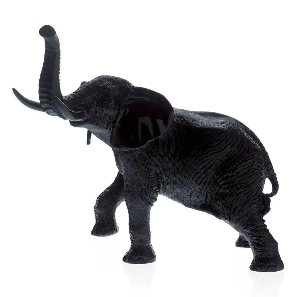 Vessière Cristaux Bestiaire|Animaux Cristal|Éléphant noir j.f leroy Daum