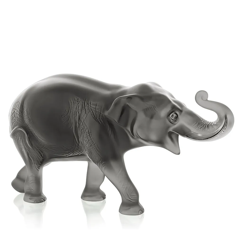 Vessière Cristaux Sculptures Et Figurines|Éléphant sumatra cristal lalique