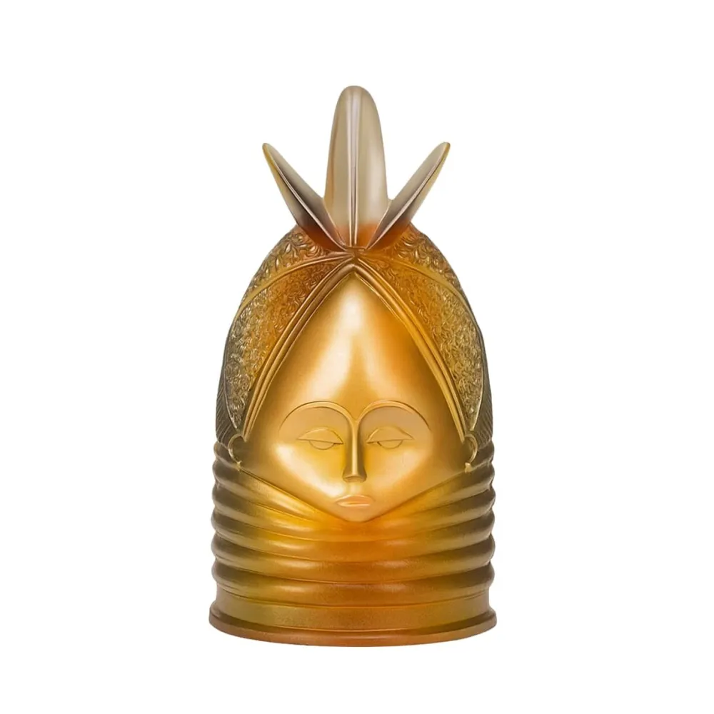Vessière Cristaux Editions D’Art|Éditions D’Art Cristal|Masque Sierra leone branly museum Daum
