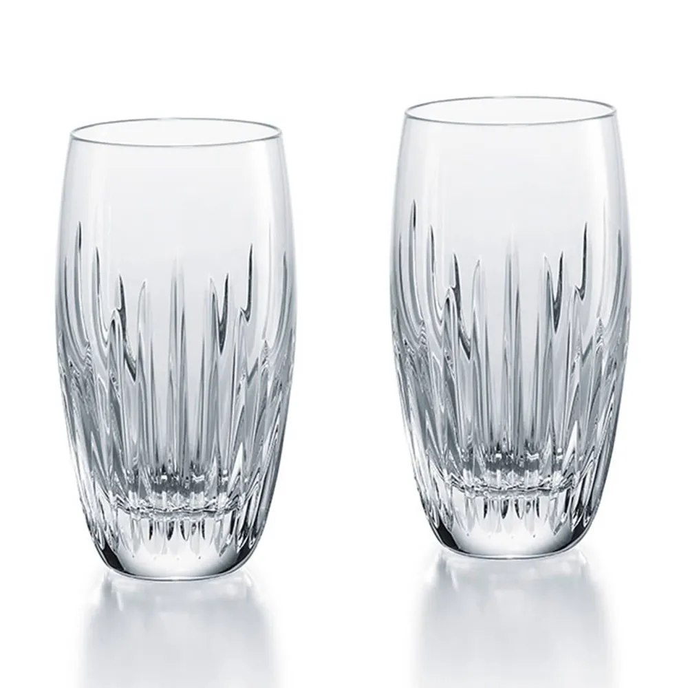 Vessière Cristaux Verre À Eau|Art De La Table|Masséna chope x2 baccarat